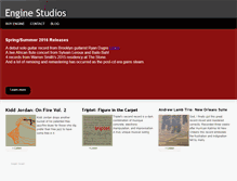 Tablet Screenshot of engine-studios.com